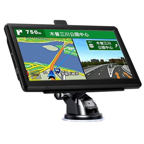 CARKAMSUN カーナビ 日本の最新地図搭載 ポータブルナビ 音声ナビゲーション